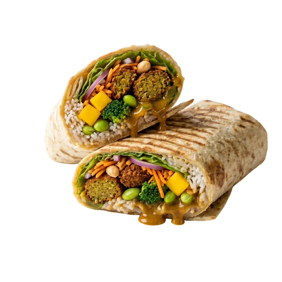 Falafel Mango Wrap