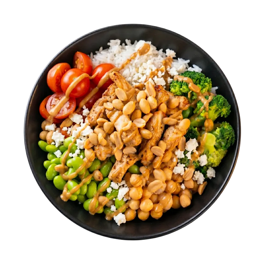 Satay Chicken Bowl